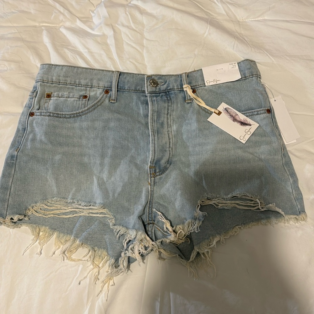 Light denim Jessica Simpson shorts